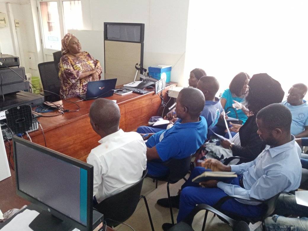 Formações na Empresa de Águas e Saneamento do Uíge (EASU-EP)