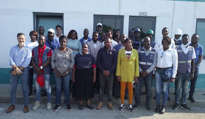 Visita dos Deputados as Instalações da EASU-EP